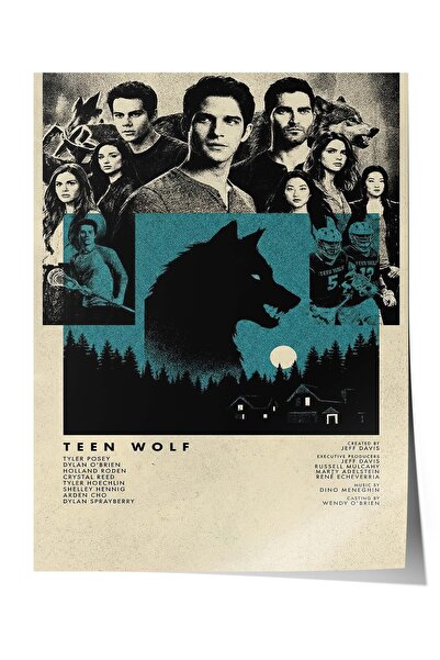 Postifull Αφίσα Teen Wolf, Αφίσες ταινιών και τηλεοπτικών σειρών, Αφίσες ταιν...