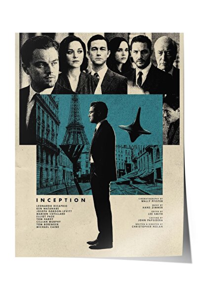 Postifull Αφίσα Inception, Αφίσες ζωγραφικής τέχνης για κινηματογράφο και τηλ...