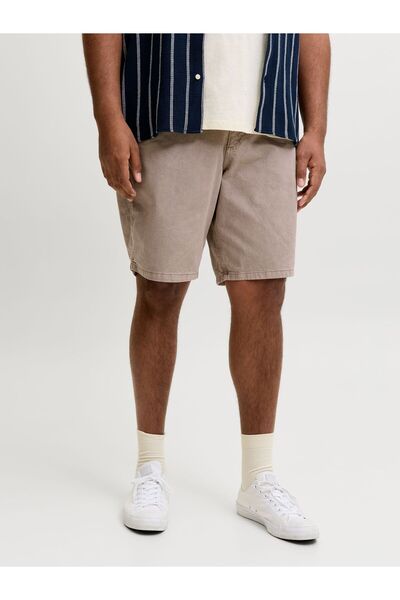 Jack & Jones Plus Šortky Plus Size Široký strih Šortky