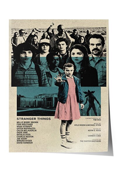 Postifull Αφίσα Stranger Things, Αφίσες Ταινιών και Τηλεοπτικών Σειρών, Αφίσε...