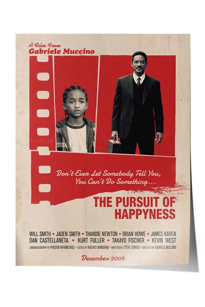 Postifull Αφίσα The Pursuit of Happyness, Αφίσες Ταινιών και Τηλεοπτικών Σειρ...
