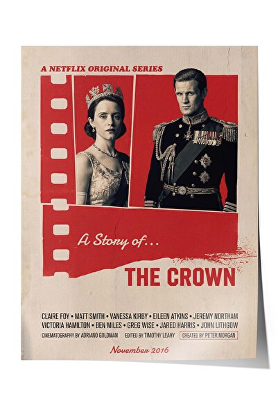 Postifull Αφίσα The Crown, Αφίσες Ταινιών και Τηλεοπτικών Σειρών, Αφίσες Ταιν...