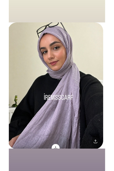shop İREMSSCARF KOYU LİLA BÜRÜMCÜK ŞAL