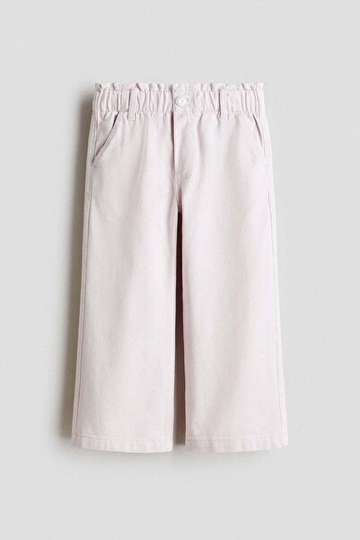H&M Wide leg paper bag jeans