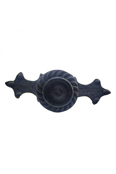 Generic Brand Buton decorativ din alamă în stil antic, cu dungi - 35x100 mm, ...