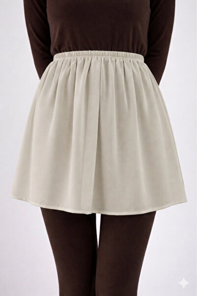 Modabenna Tesettür Vizon Ten Ποιοτικό Κρεπ Εσωτερικό Ρούχο Ανακτορικό Φούστα ...