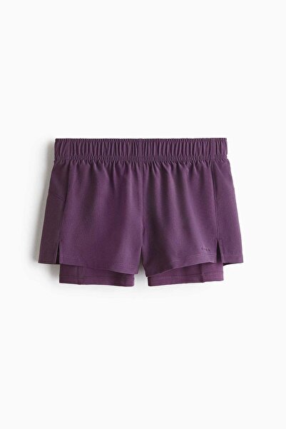 H&M Double-layered running shorts with DryMove™