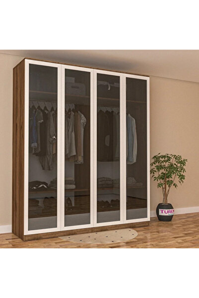 marangozhaneden Arthur 4 Kapılı Gardırop Mdf