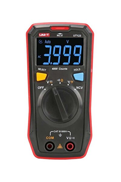 Uni-t UT123 Cep Tipi Dijital Led Ekranlı Multimetre114820 Vice53