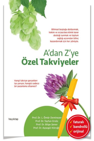hayykitap Alfa Kalem+ A’dan Z’ye Özel Takviyeler (L. Ömür Demirezer Tayfun Er...