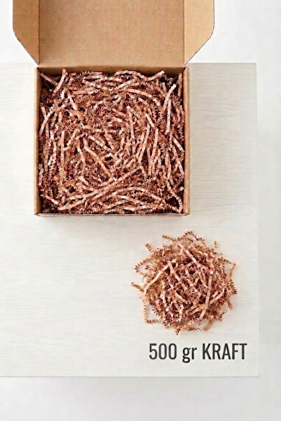 ASL ArtPaper 500 Gr Kraft Zigzag Kırpık Kağıt - Kutu İçi Süsleme ve Dolgu Mal...