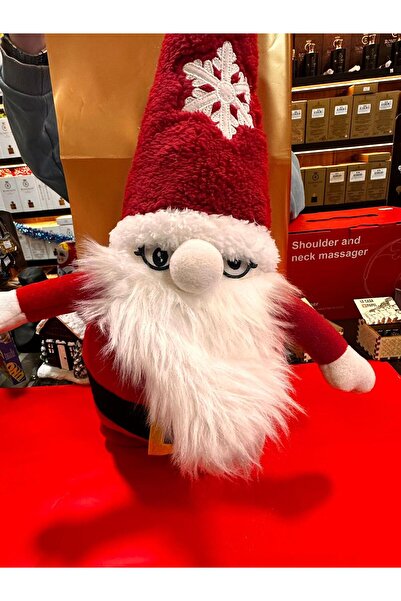 Yılbaşı Noel Dekorasyon Noel Baba Peluş Orta Boy