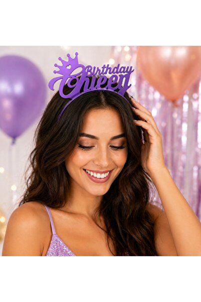 Bkmc Birthday Queen Taç – Mat Altın, Gümüş, Pembe, Lila Renk Seçenekli Doğum ...