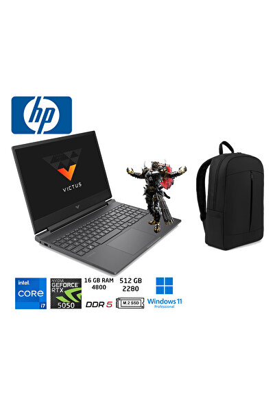 HP Victus Intel Core I7-13620H 16GB 512gb SSD 8gb RTX5050 W11 Pro 144Hz 15.6"...