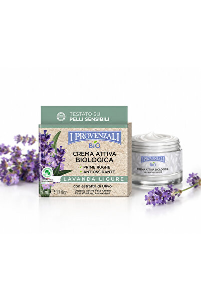 I Provenzali Βιολογική αντιρυτιδική κρέμα Λιγουριανής Λεβάντας, 50 ml, έντονη...