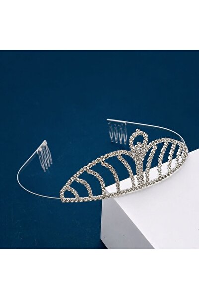 skycott Αξεσουάρ μαλλιών με πέτρες και στέμμα πριγκίπισσας - λαμπερό κρυστάλλ...