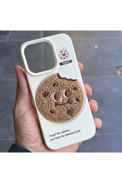EDELFU iPhone 15 / 14 ve 13 uyumlu - Yünlü Pofuduk Kapak Yumuşak Silikon Sevi...