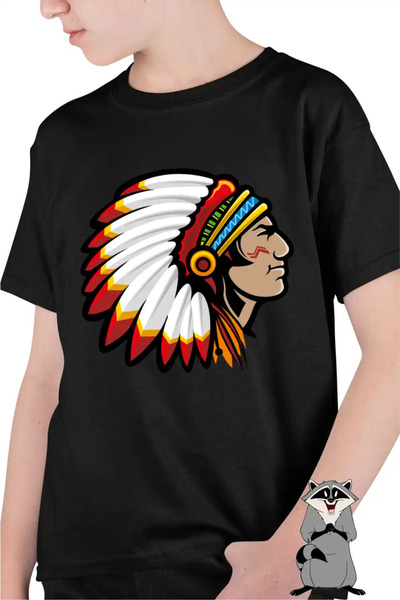 OEM Tricou Copii Baieti Indian Native American