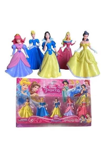 Generic Princess Doll Figure Gift Set for Kids – 5 Piece Collection