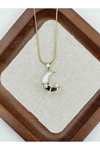 whiteandpurpledesign Steel necklace 45 cm
