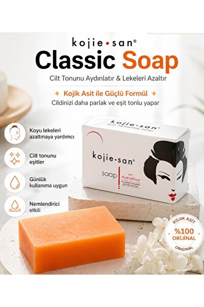 Kojie San Kojik Asitli Cilt Aydınlatıcı Sabun 135g