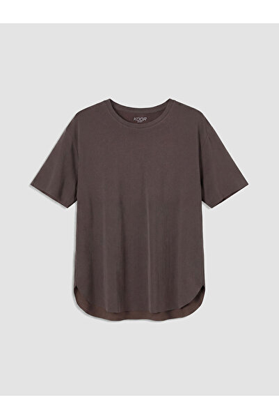 LC Waikiki Esvab • Modern & Distinctive Zero Roba Collar Women's Sports T-Shirt