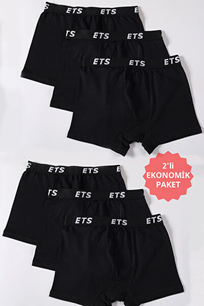 CHOCHO Erkek Likralı 6'lı Boxer Premium Fırsat Paket