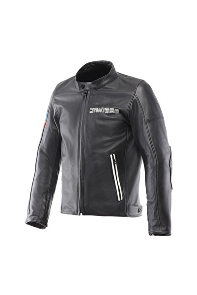 Dainese Leggenda Perf. Black Deri Ceket