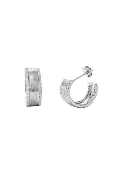 Bijuteria SORELLY Ασημένια σκουλαρίκια κρίκοι