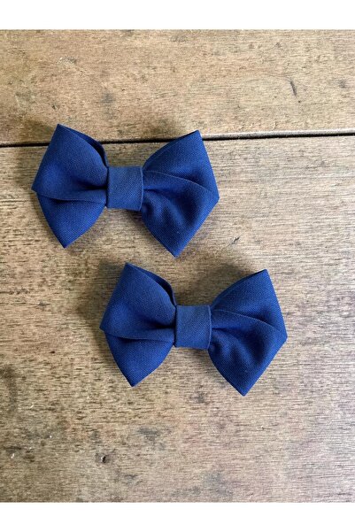 egomi kalpten gelen elle üretilen Linen Double Hairless Baby Hair Clip