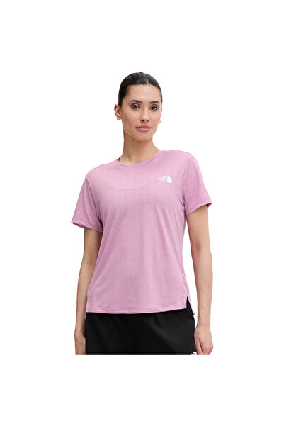 THE NORTH FACE W Flex Geo Ανάγλυφο Γυναικείο T-Shirt NF0A8G8CG6E1