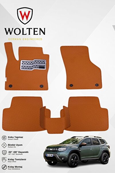 w wolten german engineered DUSTER-(2018-2024)-DACİA İÇİN EVA İÇ PASPAS TAKIMI...
