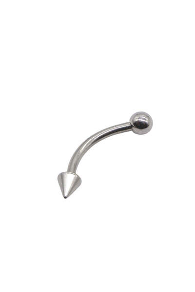 Bijuteria SORELLY Κλασικό Πίρσινγκ Τιτανίου με Μπάρα και Μπίλια 1,2 εκ.