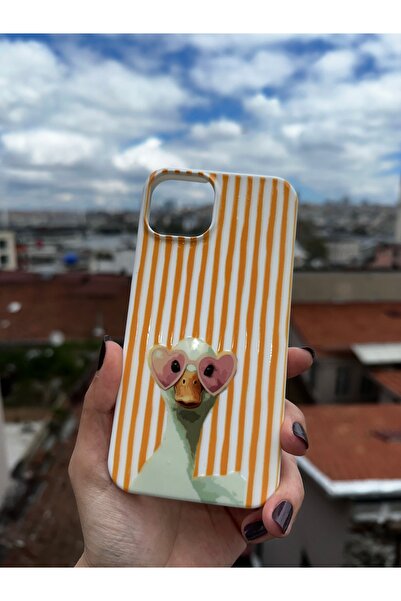 Mobildizayn Huawei P40 Lite Uyumlu Baskılı Beyaz Renkli Telefon Kılıfı K035