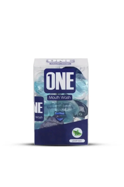 The One Touch كبسولات غسول الفم المتطورة بنكهة النعناع 20 كبسولة 15 مل