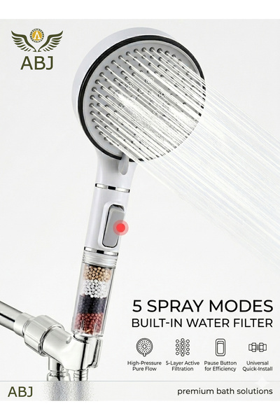 ABJ Shower Head with Handheld, Shower Heads High Pressure, High Flow Even wit...