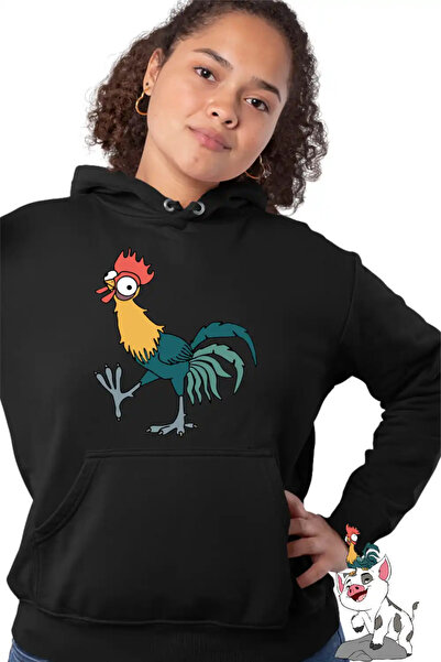 OEM Hanorac Femei Heihei Moana Vaiana Cocos