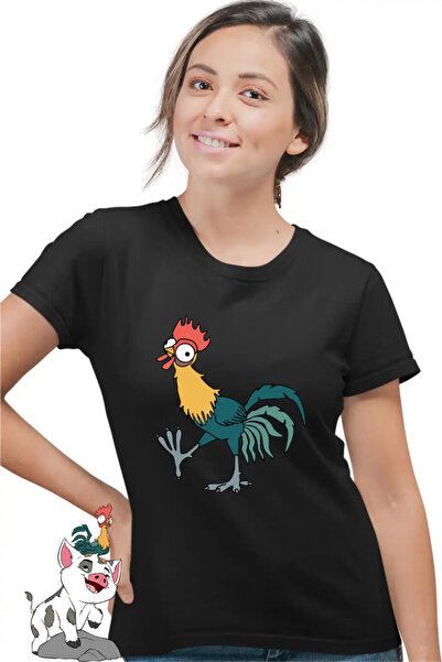 OEM Tricou Femei Heihei Moana Vaiana Cocos