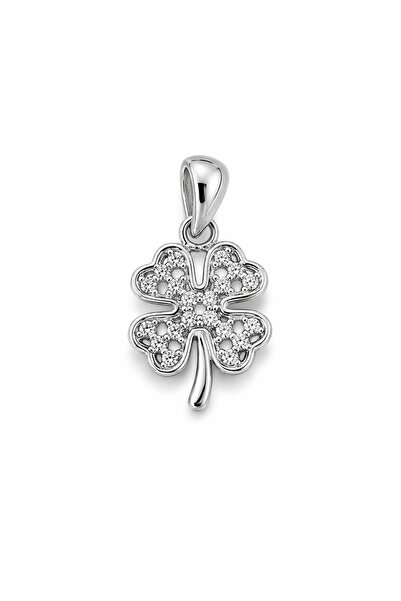 Bijuteria SORELLY Ασημένιο μενταγιόν τριφυλλιού 925