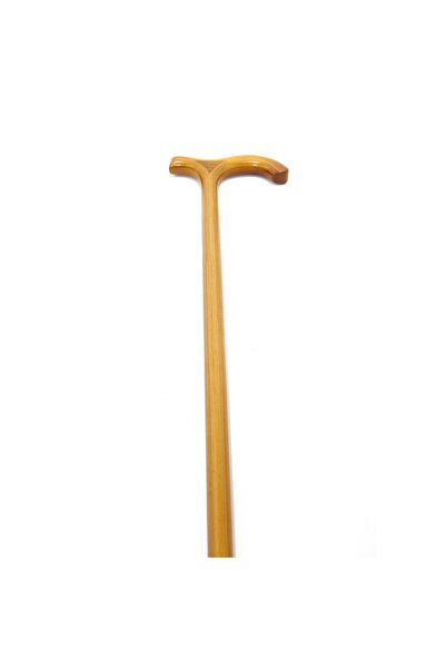 Genel Markalar Ahşap Baston 92 Cm Ergonomik Saplı Dayanıklı Yürüyüş Bastonu K...