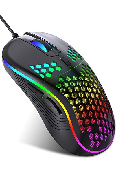 Tastech 6D Oyuncu Mouse Rgb Led Işıklı 6 Tuşlu 800-2400Dpi Gaming Mouse High ...