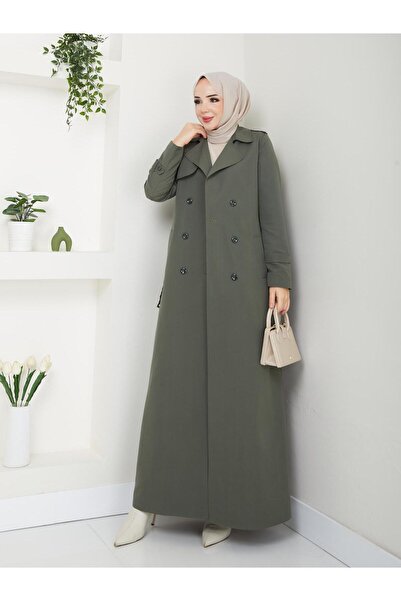 moda asmila SU GEÇİRMEZ ROBALI TRENÇKOT