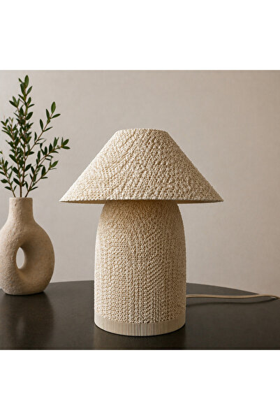 Massa.Objects PILLAR Dekoratif Abajur Masa Lambası Minimal Tasarım LED Uyumlu...