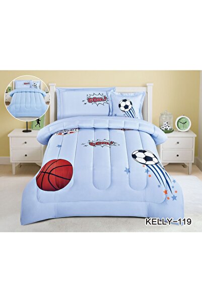 Kelly Baby Summer Bedspread with Various Patterns 4-Piece Microfiber Fabric H...