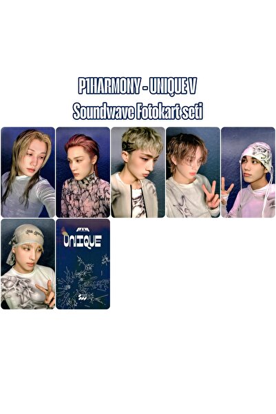 Sntay P1Harmony Fotokart Seti PHARMONY - UNIQUE V Soundwave Fotokart seti