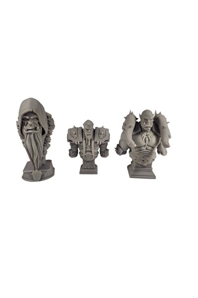 OEM Set figurine World of Warcraft Blizzard Gul'Dan, Thrall și Garrosh 10-9-7...
