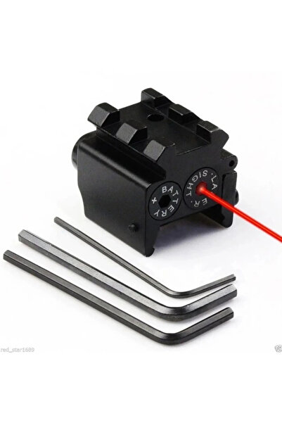 Epilons Avcılık, Tabanca İçin 20mm Ray, Kırmızı Noktalı Lazer L2030