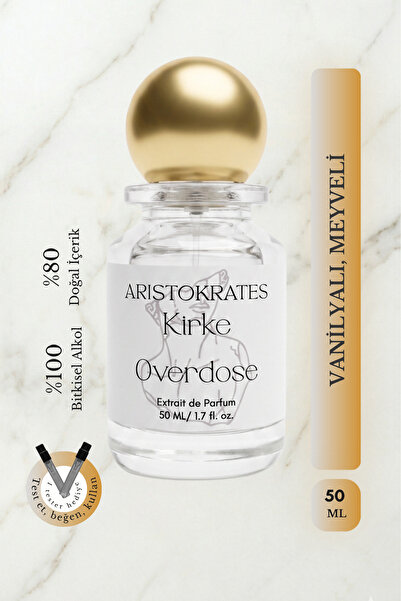 Aristokrates Kirke Overdose Unisex Extrait de Parfüm 50ML | Vanilyalı, Meyvel...
