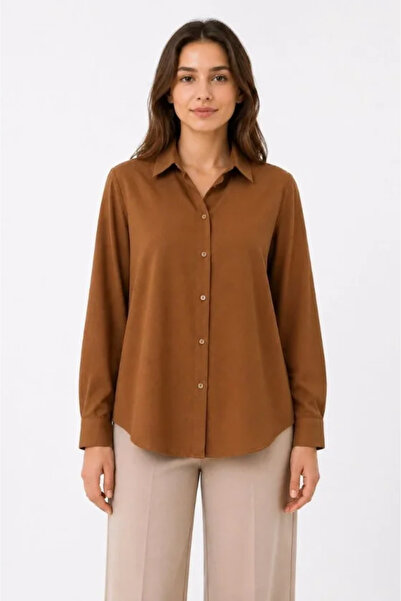 DRESSIFY WOMEN’S FASHION Μακρυμάνικο πουκάμισο με κουμπιά και κλασικό γιακά, ...