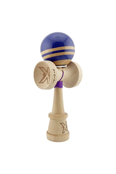 Cyrax Kendama X Original RAINBOW, 55 cm Sfoară Violet/Maro